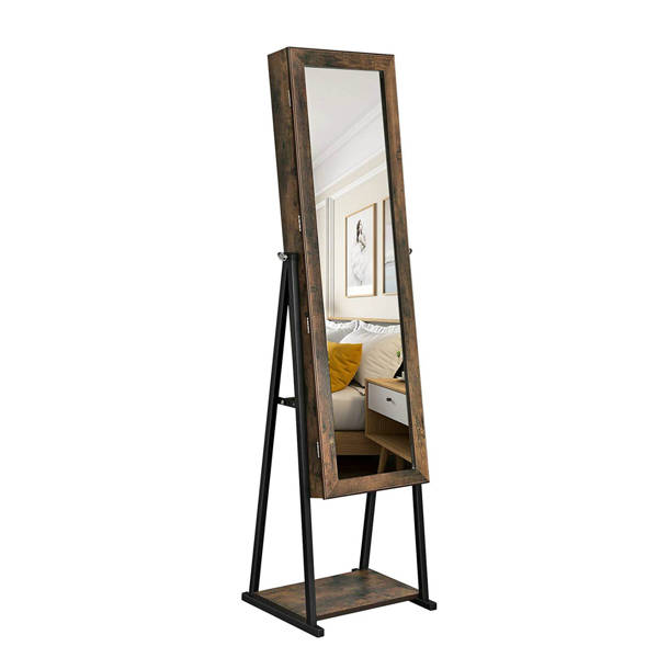 Ebern Designs Aganlane 16.2'' Wide Freestanding Jewelry Armoire with